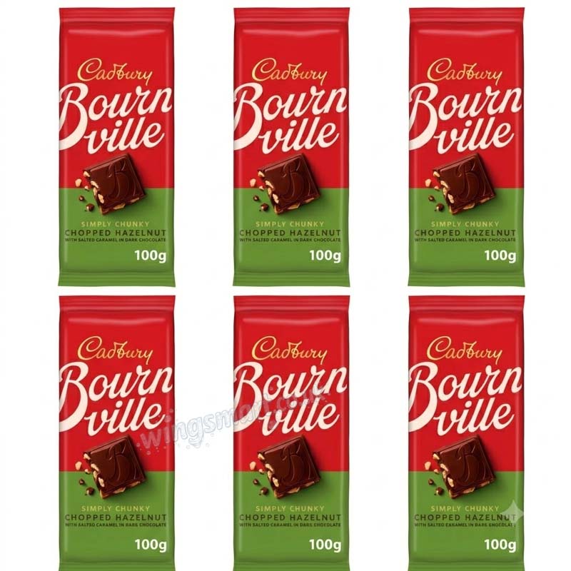 Cadbury Bournville Hazelnut 100G (Pack of 6)