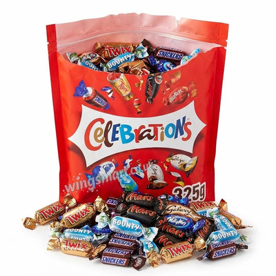Celebrations Milk Chocolate Pouch 325g (Pack of 3)