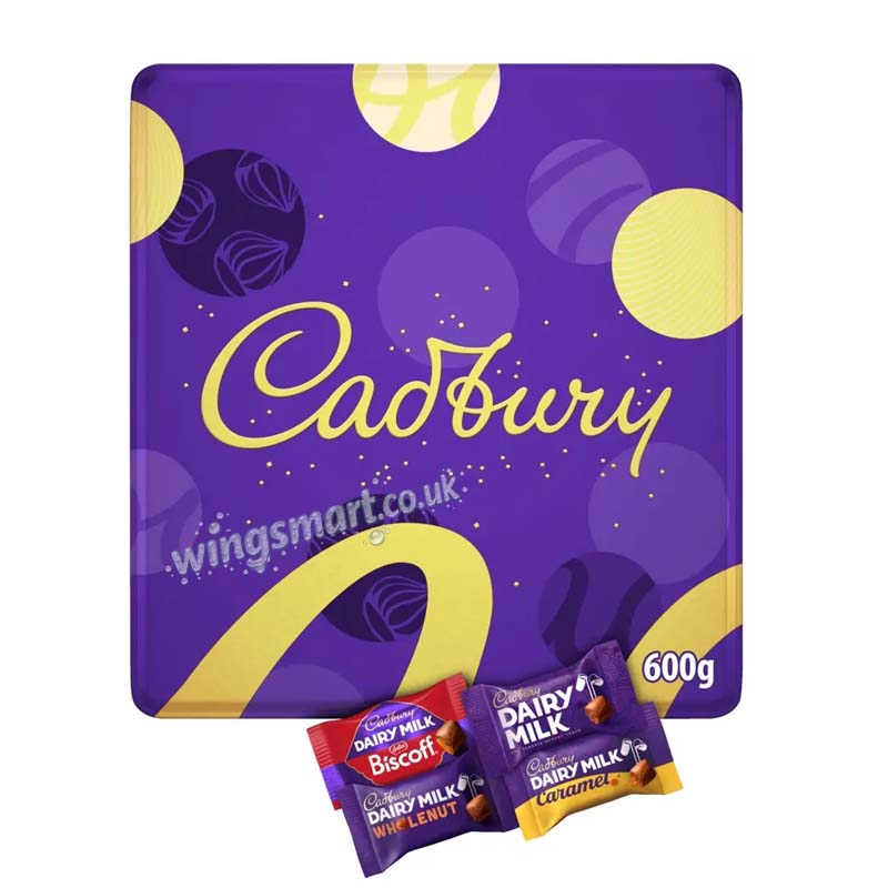 Cadbury Dairy Milk Chocolate Chunks Tin 600g