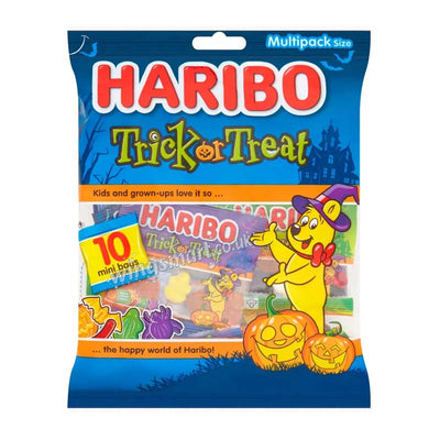 Haribo Trick or Treat Halloween Multipack 160g (Pack of 10) Fullbox