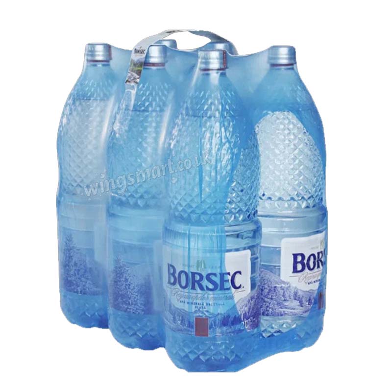 Borsec Mineral Water 6 x 2L Natural Still Water Bottles