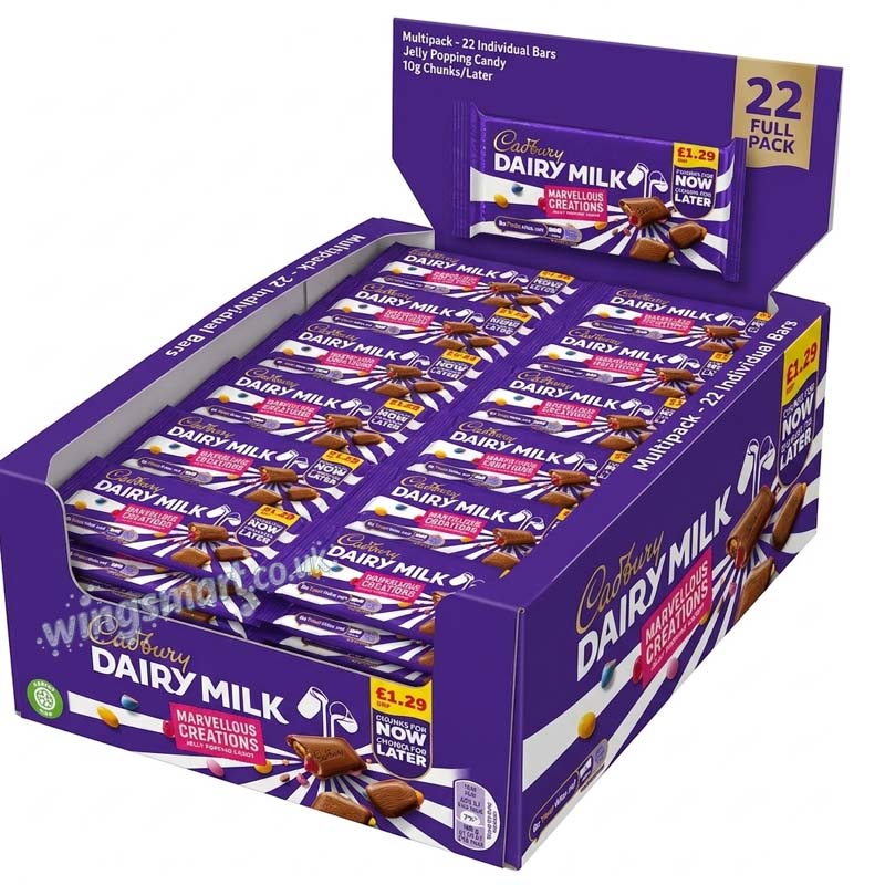 Cadbury Marvellous Creations Chocolate 56g PMP (11 or 22 Packs)