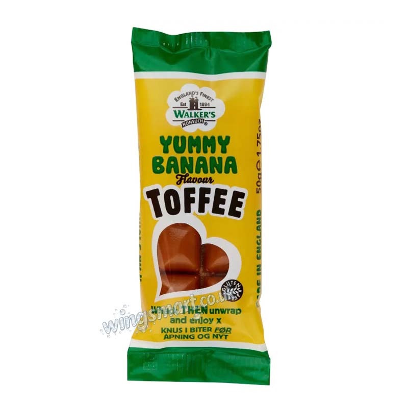 Walker's Nonsuch Toffee Bar 50g Variety of Flavours (Pack of 24)