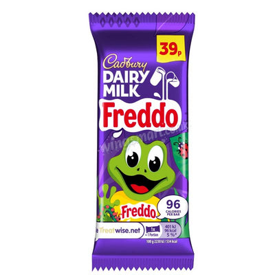 Cadbury Dairy Milk Freddo Chocolate Bar 18g (Pack of 30) Giftbox