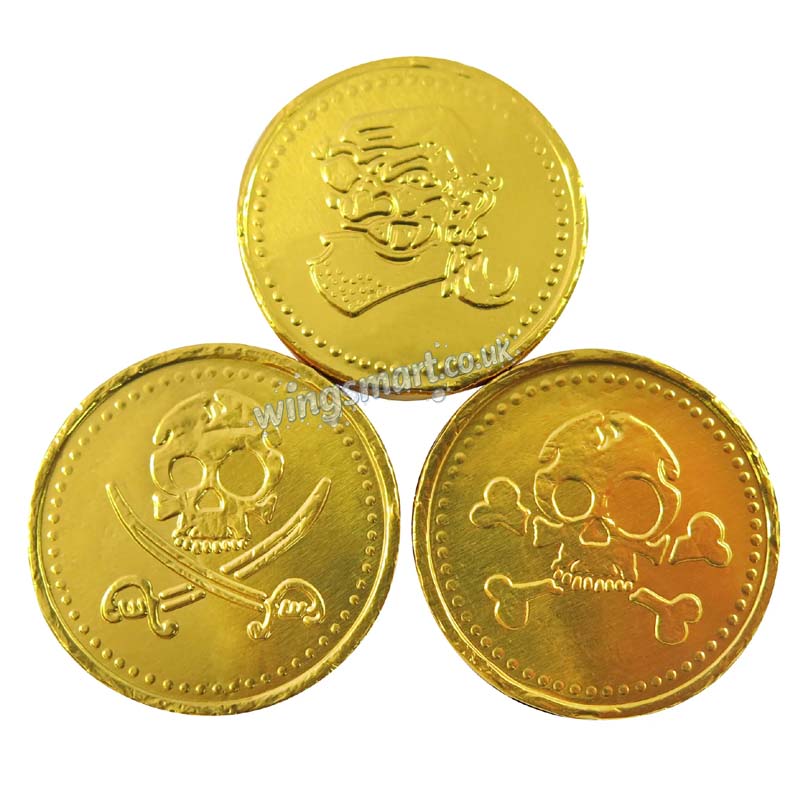 Kingsway Pirate Gold Milk Chocolate Coins 1kg