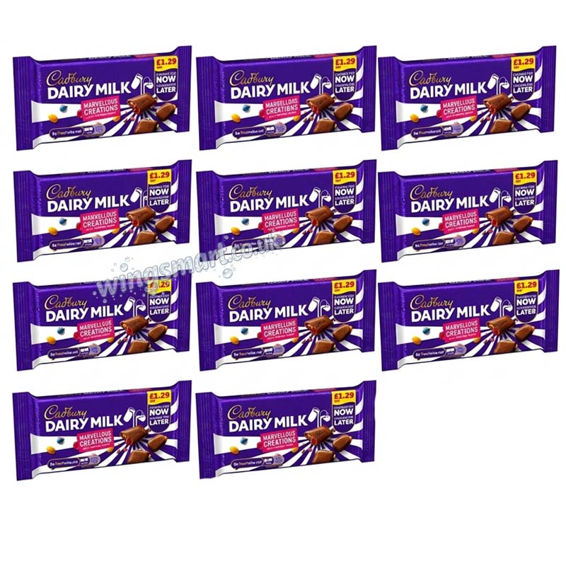 Cadbury Marvellous Creations Chocolate 56g PMP (11 or 22 Packs)