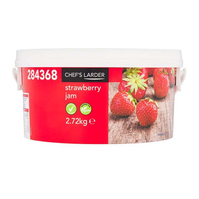 Chef's Larder Strawberry Jam 2.72kg – Catering Size