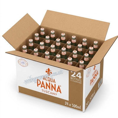 Acqua Panna Tuscany Natural Mineral Water 500ml (Pack of 24)