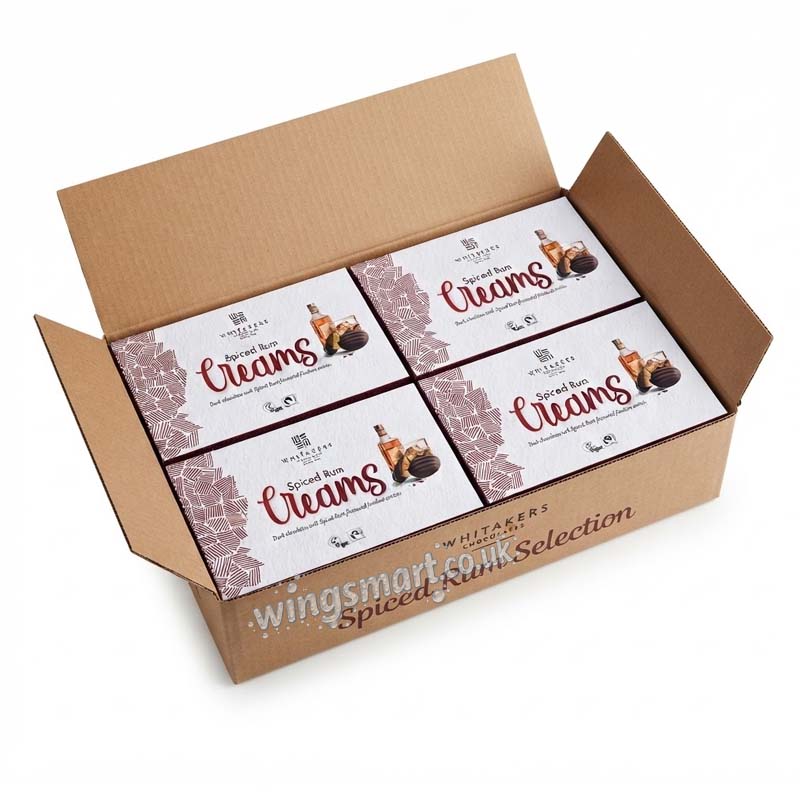 Whitakers Spiced Rum Creams 150g (07 or 14 Boxes)
