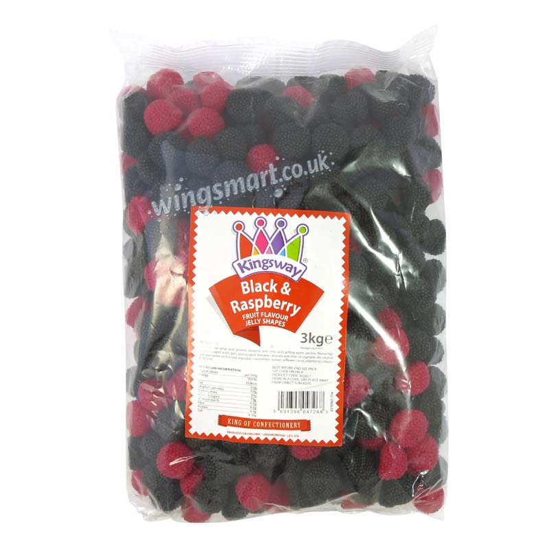 Kingsway Black & Raspberry Berries 1kg - 3kg