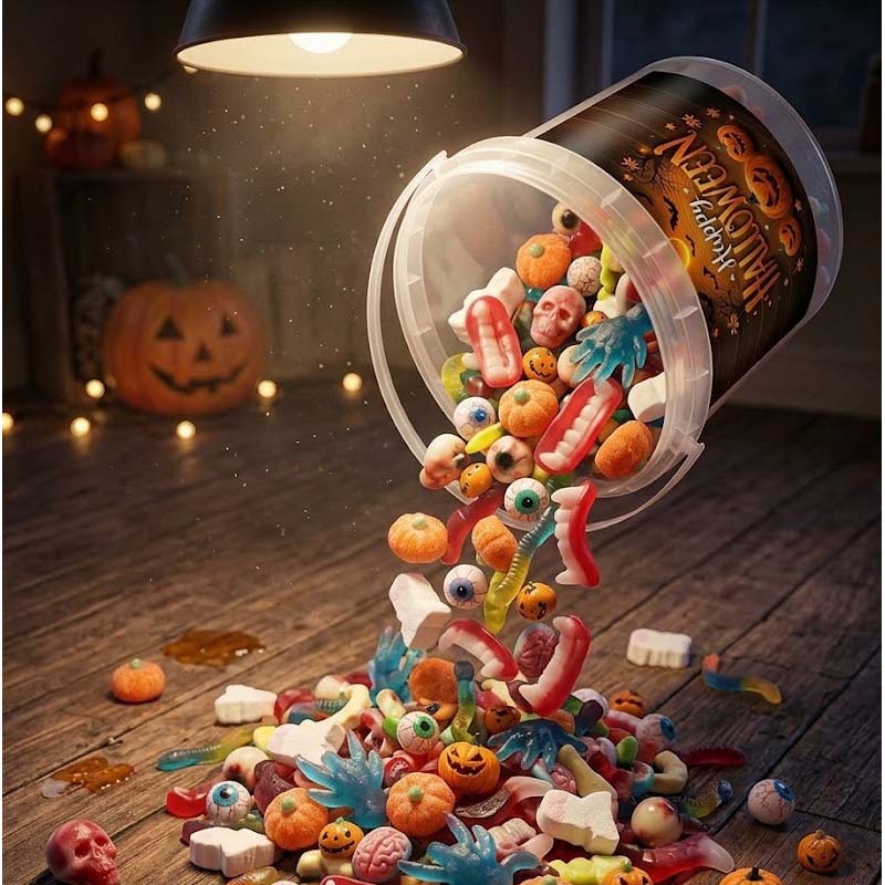 Halloween Random Mixed Sweets Bag (1kg or 2kg) – Assorted Halloween Treats