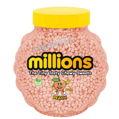 Millions Peach Flavour Jar 2.27kg