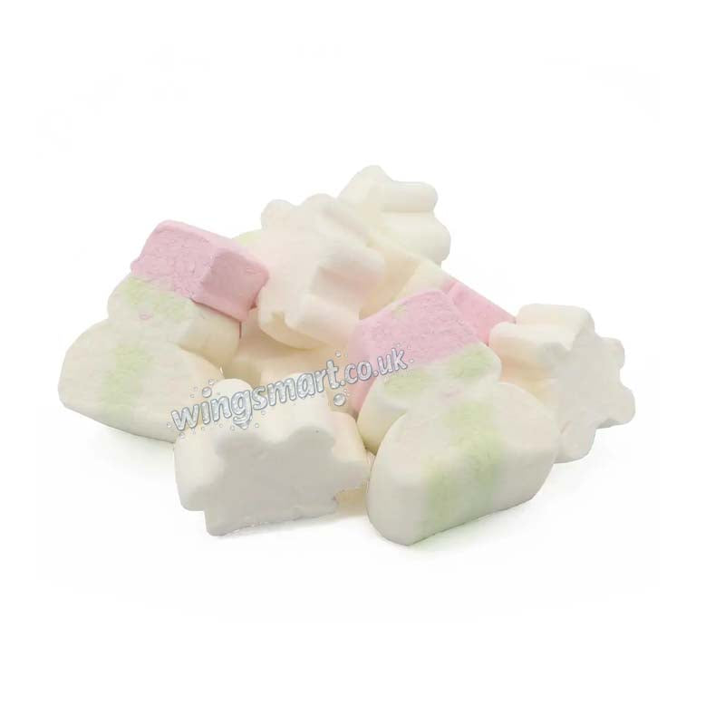 Kingsway Snowman & Snowflakes Christmas Mallows (1kg - 5kg)