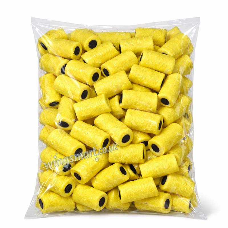 Toms Coconut & Liquorice Rolls 1kg - 3kg | Coconut Coated Liquorice Sweets