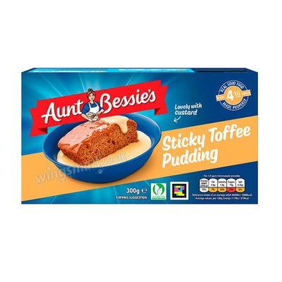 Aunt Bessie's Sticky Toffee Pudding 300g (Pack of 6) Fullbox