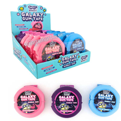 Sweet Bandit Galaxy Gum Tape 58g (Box of 12) Fullbox