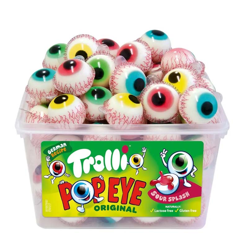 Trolli Pop Eye 3D Candy Sweets (30 & 60 Pieces)