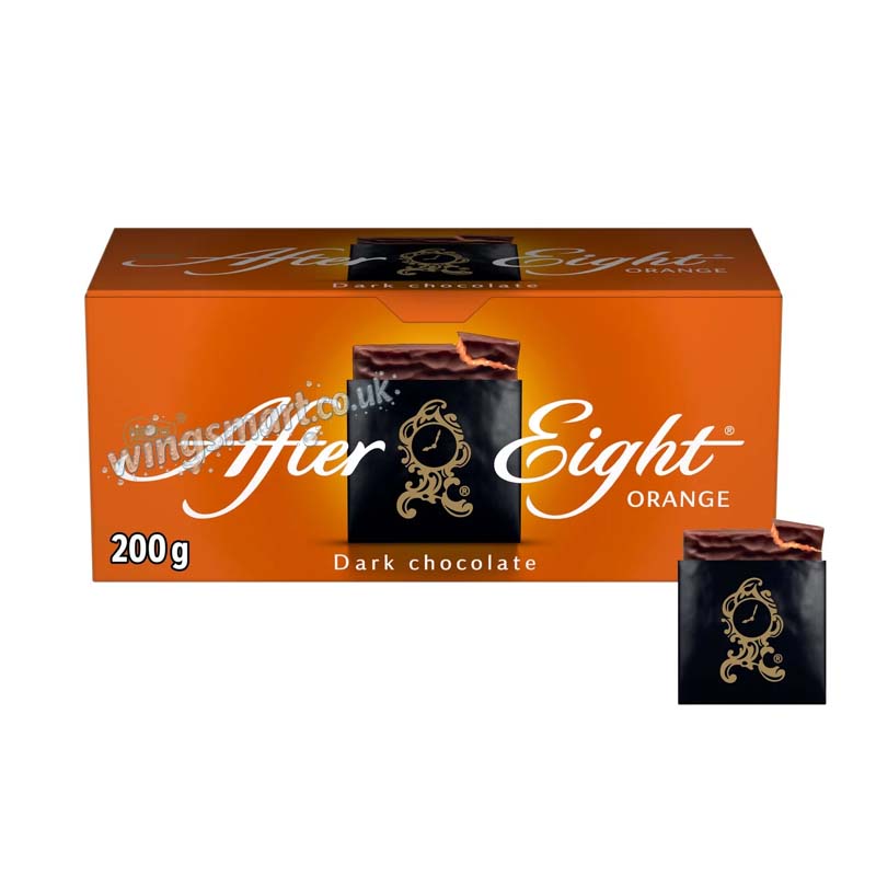 After Eight Orange Dark Chocolate 200g (Pack of 5)