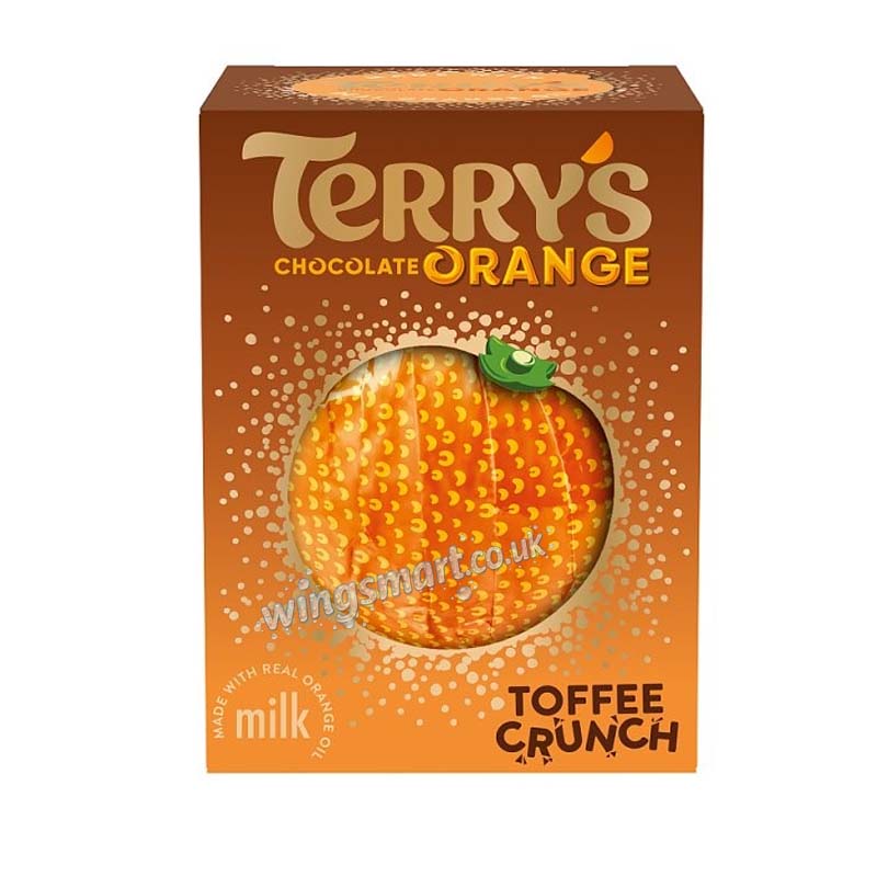 Terry's Chocolate Orange Toffee Ball 145g (06 or 12 Packs)