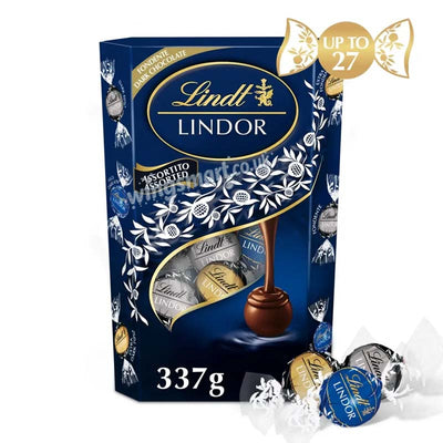Lindt Lindor Dark Chocolate Assorted Truffles 337g New Arrival
