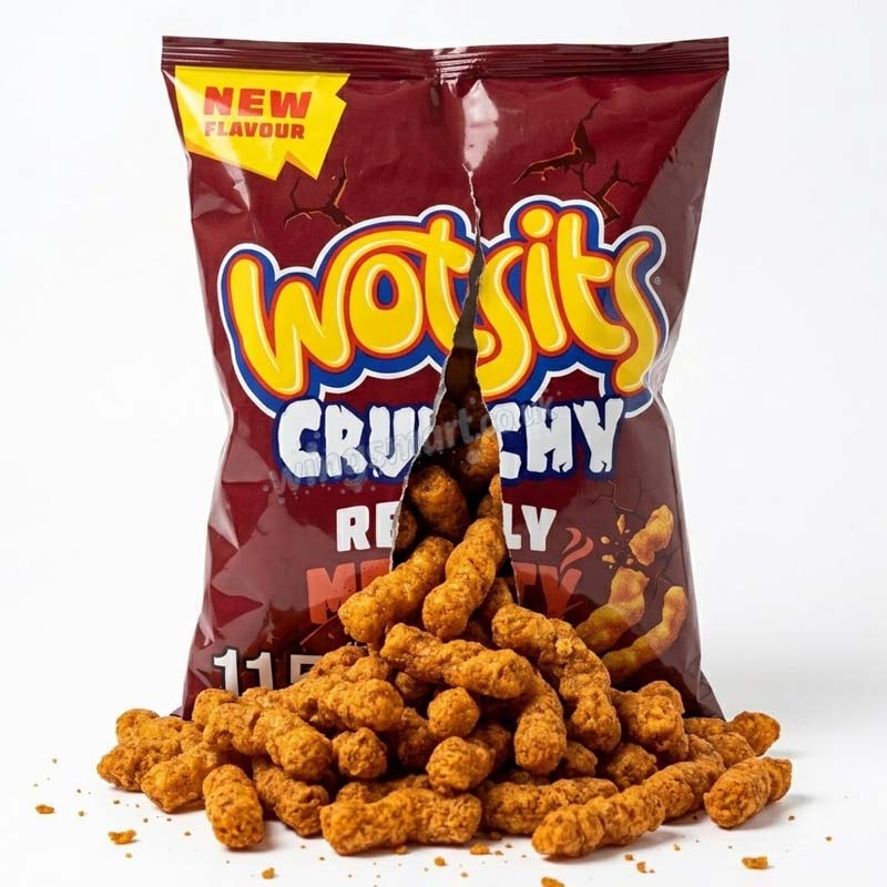 Wotsits Crunchy Really Meaty 115g (Pack of 6)