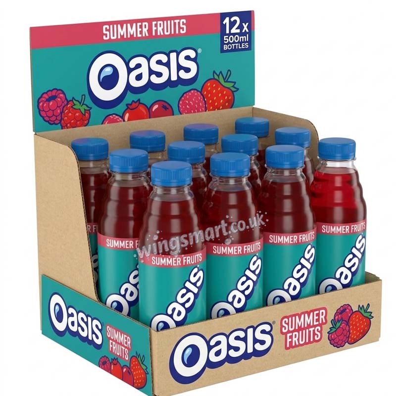 Oasis Summer Fruits 500ml (Pack of 12)