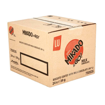 Mikado Milk Chocolate Biscuit Sticks 39g (Pack of 24)