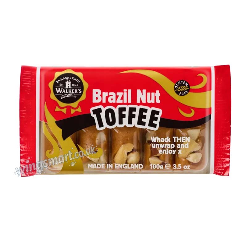 Walker's Nonsuch Toffee Bars 100g Variety Of Flavours (Pack of 10)