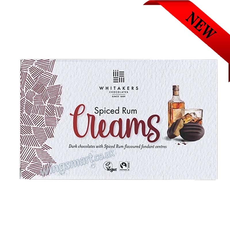 Whitakers Spiced Rum Creams 150g (07 or 14 Boxes)