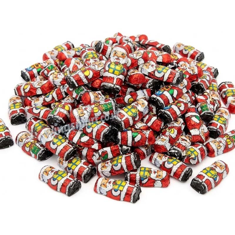 Solid Milk Chocolate Santas (1kg - 5kg) Christmas Treat