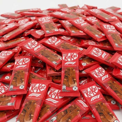 KitKat F1 Chocolate Car Figure 29g (30 - 120 Bars ) Clearance Sale