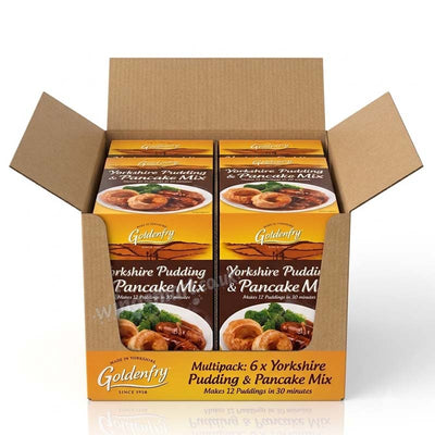 Goldenfry Yorkshire Pudding & Pancake Mix 142g (Pack of 6)