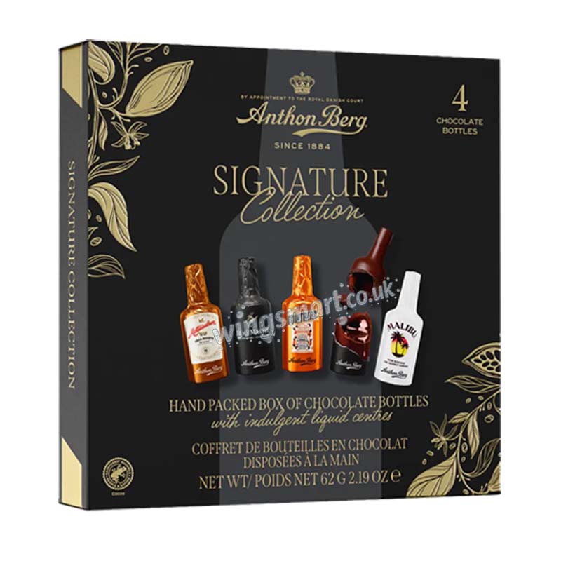 Anthon Berg Signature Collection 4 Piece Box 62g (07 or 14 Boxes)