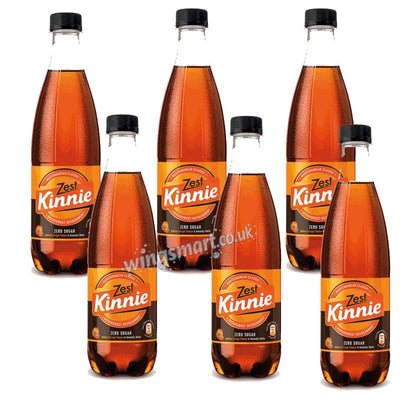 Kinnie Zest Orange & Herb Soft Drink 500ml (06 or 12 Bottles)