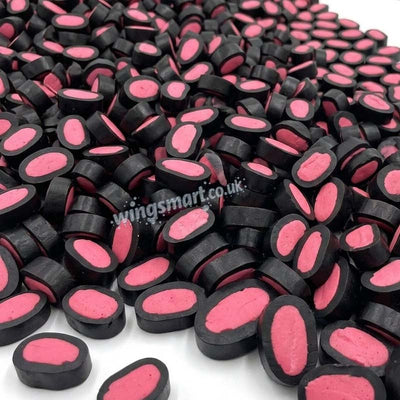 Finnish Liquorice & Strawberry Ovals 2kg