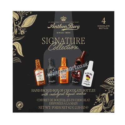 Anthon Berg Signature Collection 4 Piece Box 62g (07 or 14 Boxes)