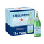 San Pellegrino Sparkling Natural Mineral Water Glass 750ml (Pack of 12)