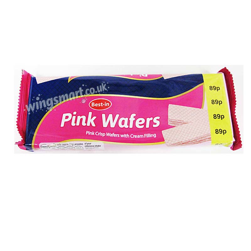 Bestin Pink Wafers PMP 100g (Pack of 12)