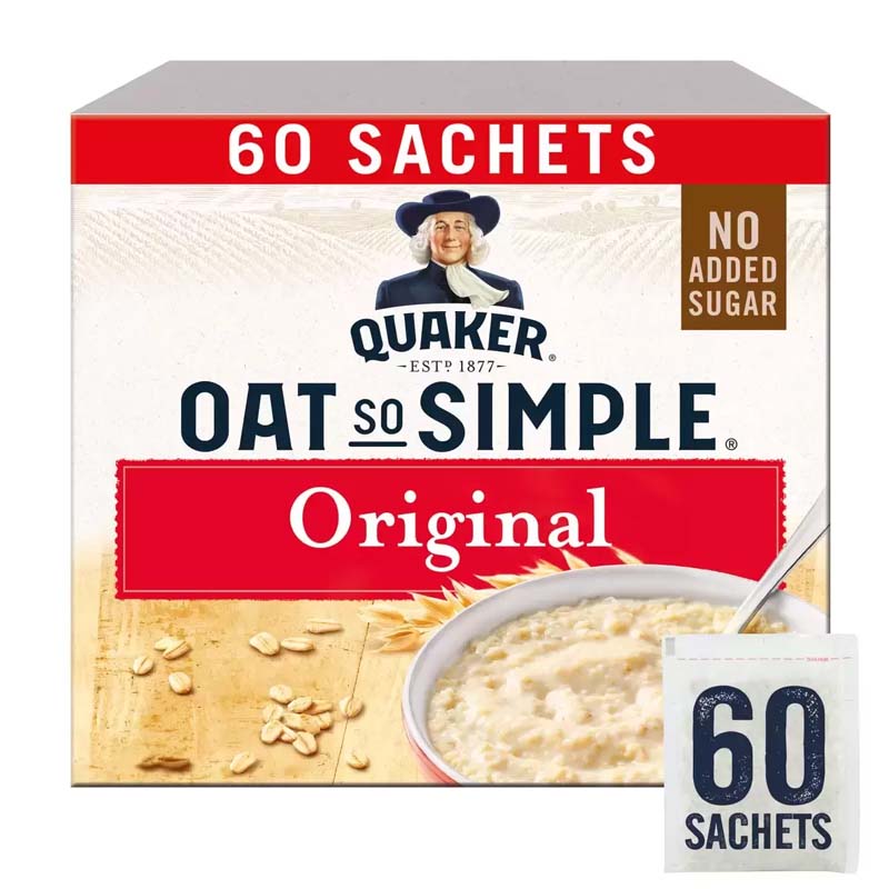 Quaker Oat So Simple Original 27g (Pack of 60)
