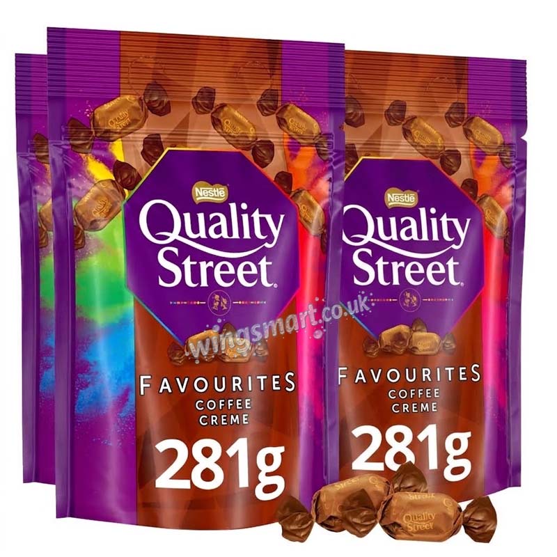 Quality Street Favourites Coffee Creme 281g (Pack of 3)