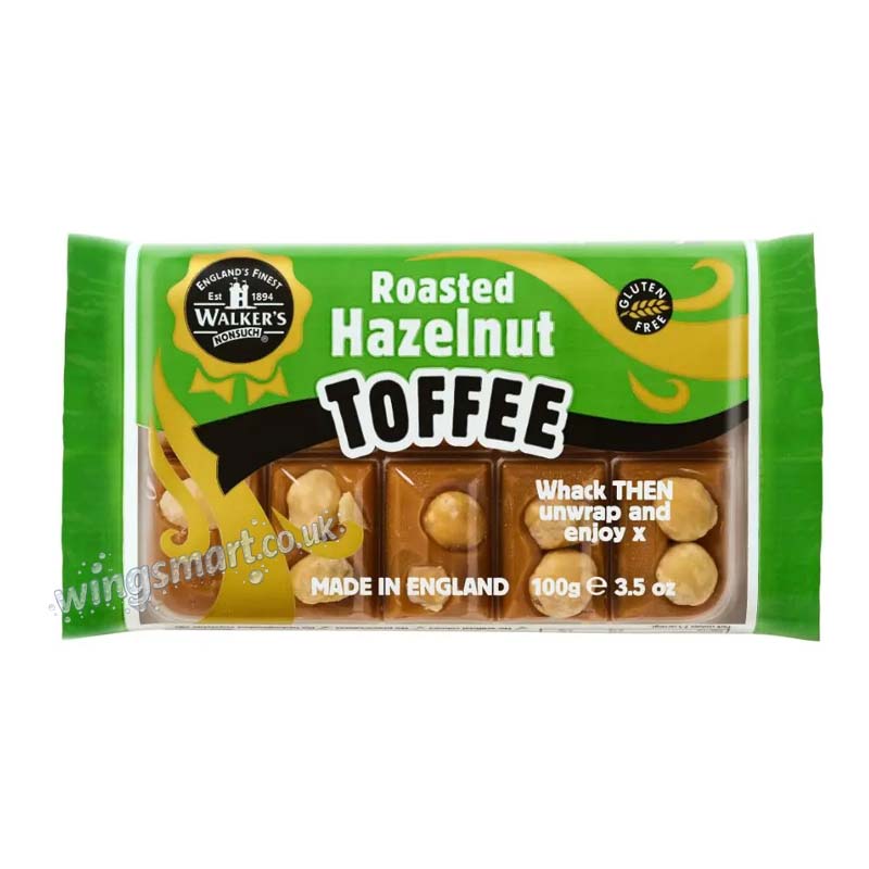Walker's Nonsuch Toffee Bars 100g Variety Of Flavours (Pack of 10)