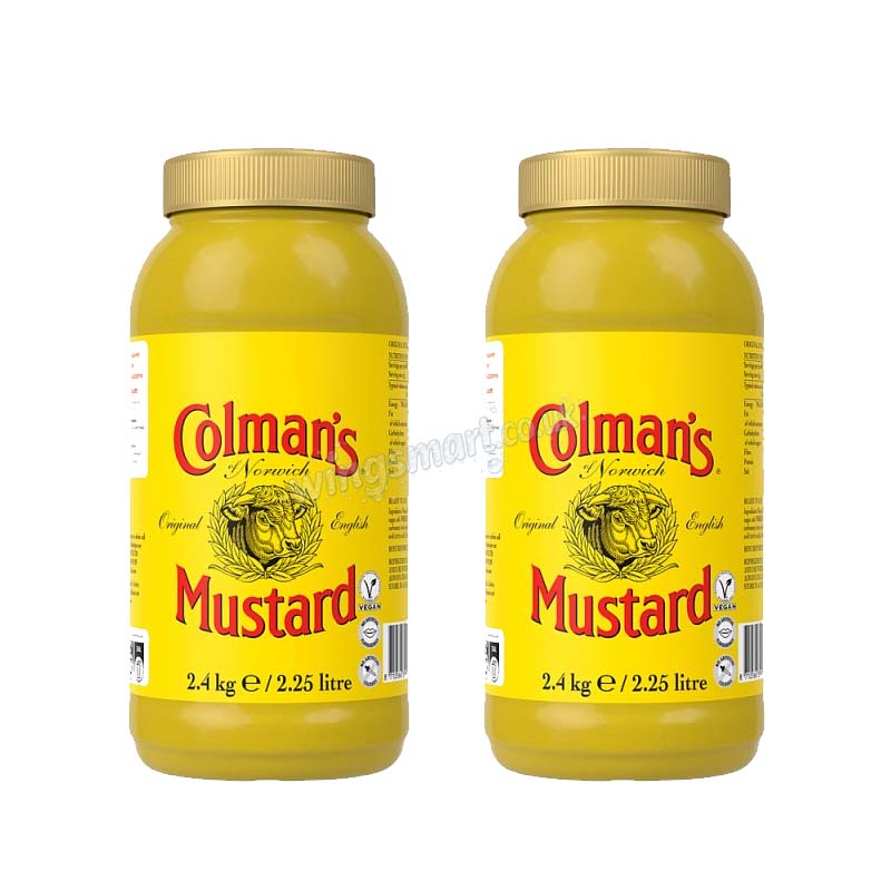 Colman's Original English Mustard 2.4kg (Pack of 2)