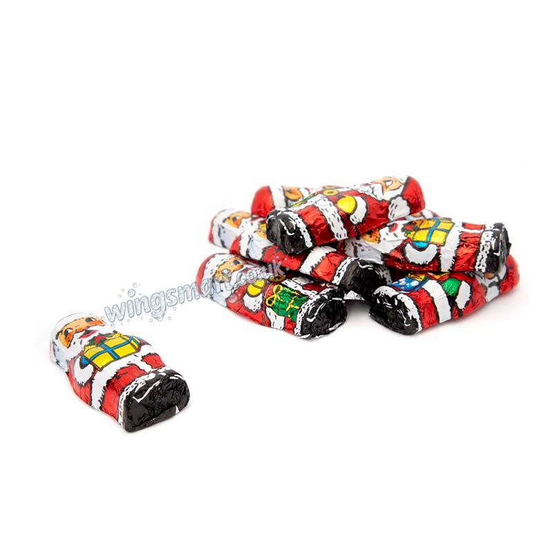 Solid Milk Chocolate Santas (1kg - 5kg) Christmas Treat