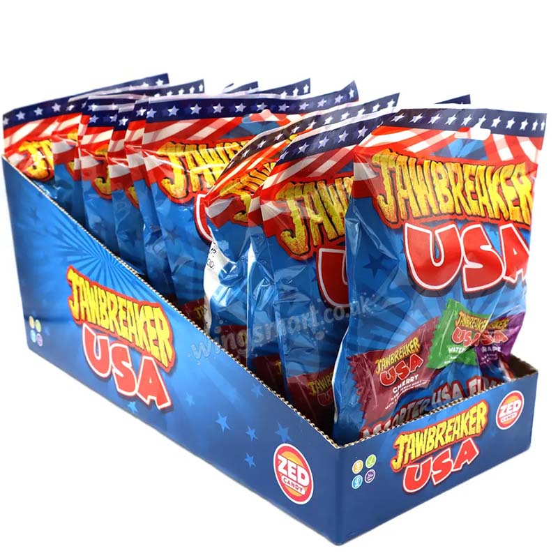 Zed Candy Jawbreaker USA Bag 99g (Pack of 12) Fullbox