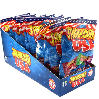Zed Candy Jawbreaker USA Bag 99g (Pack of 12) Fullbox