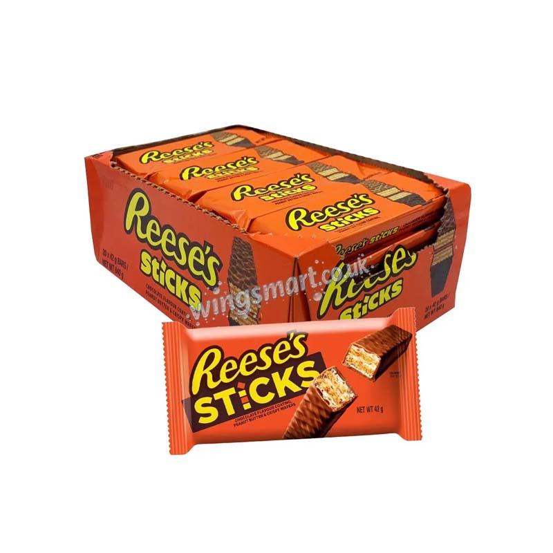 Reese's Sticks 42g (Pack of 20) Fullbox