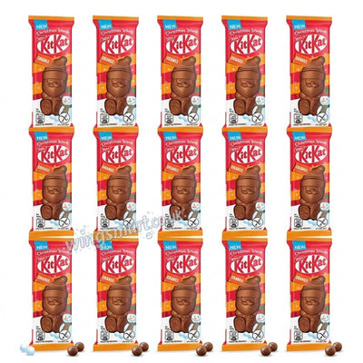 KitKat Santa Orange Chocolate Filled Figure 29g (15 or 30 Packs)