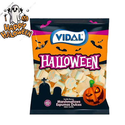 Vidal Pumpkin Mallows 1kg | Halloween Marshmallow Pumpkin Sweets
