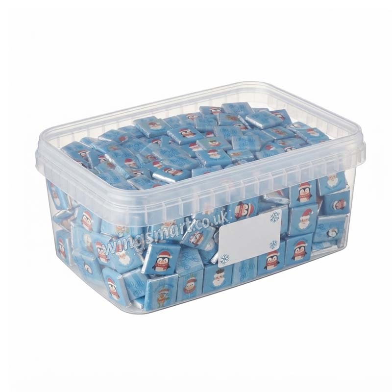 Whitakers Festive Christmas "Ho, Ho, Ho!" Chocolate Neapolitans (250g & 500g) Gift tub