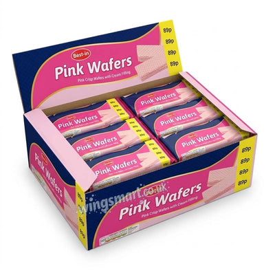 Bestin Pink Wafers PMP 100g (Pack of 12)